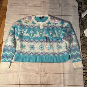 NWT 33 Degrees Christmas Sweater Size XXL